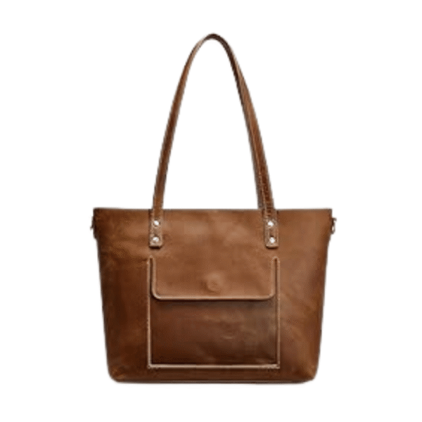 Women’s Genuine Leather Tote Bag / Shoulder Handbag - Image 2